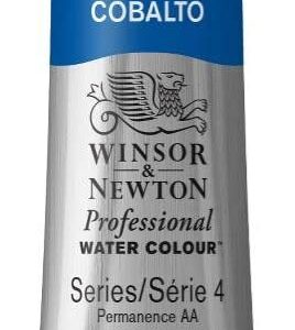 Tube Winsor & Newton Professional Aquarelle 5 ml Bleu cobalt