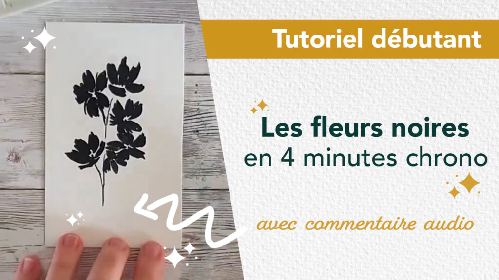 miniature youtube tutoriel fleurs noires