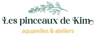 Logo principal Les pinceaux de Kim