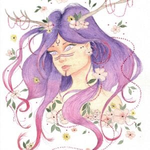 Déesse des 4 saisons - Le printemps