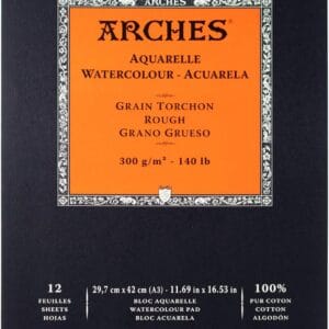 papier grain torchon arches